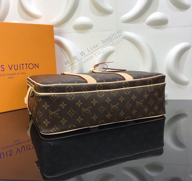 lv新款包包 路易威登Dandy公事包 lv男士公事包 Damier Graphite帆布  ydh3903